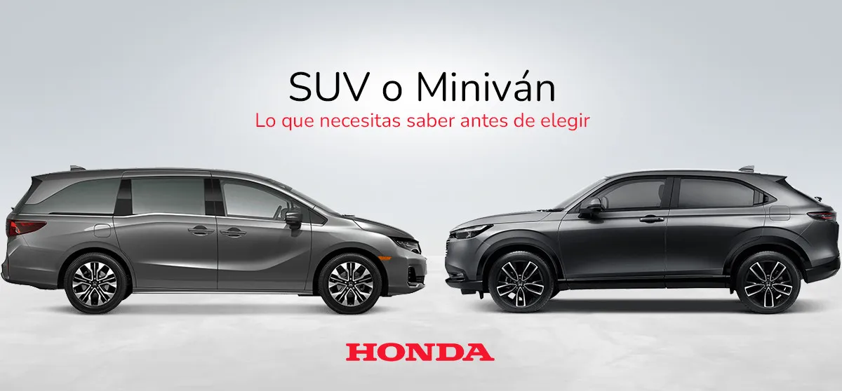 Vehículos familiares en Costa Rica: SUV vs. Miniván