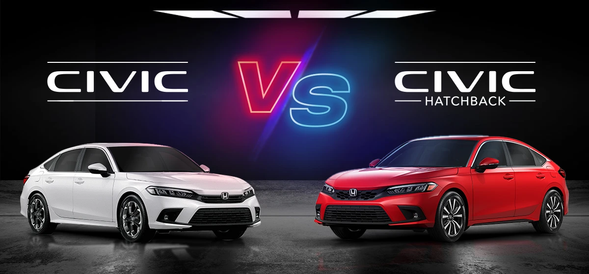 Honda Civic Hatchback vs Honda Civic Sedan — Features and Prices