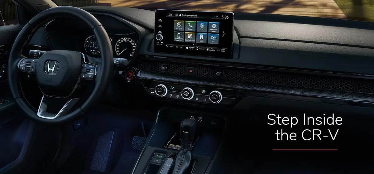 Take a Look Inside the CR-V Cabin in St. Maarten