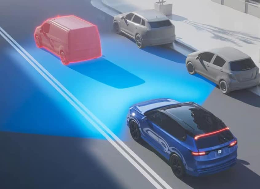 CMBS,Sistema de Frenado con Mitigación de Choque